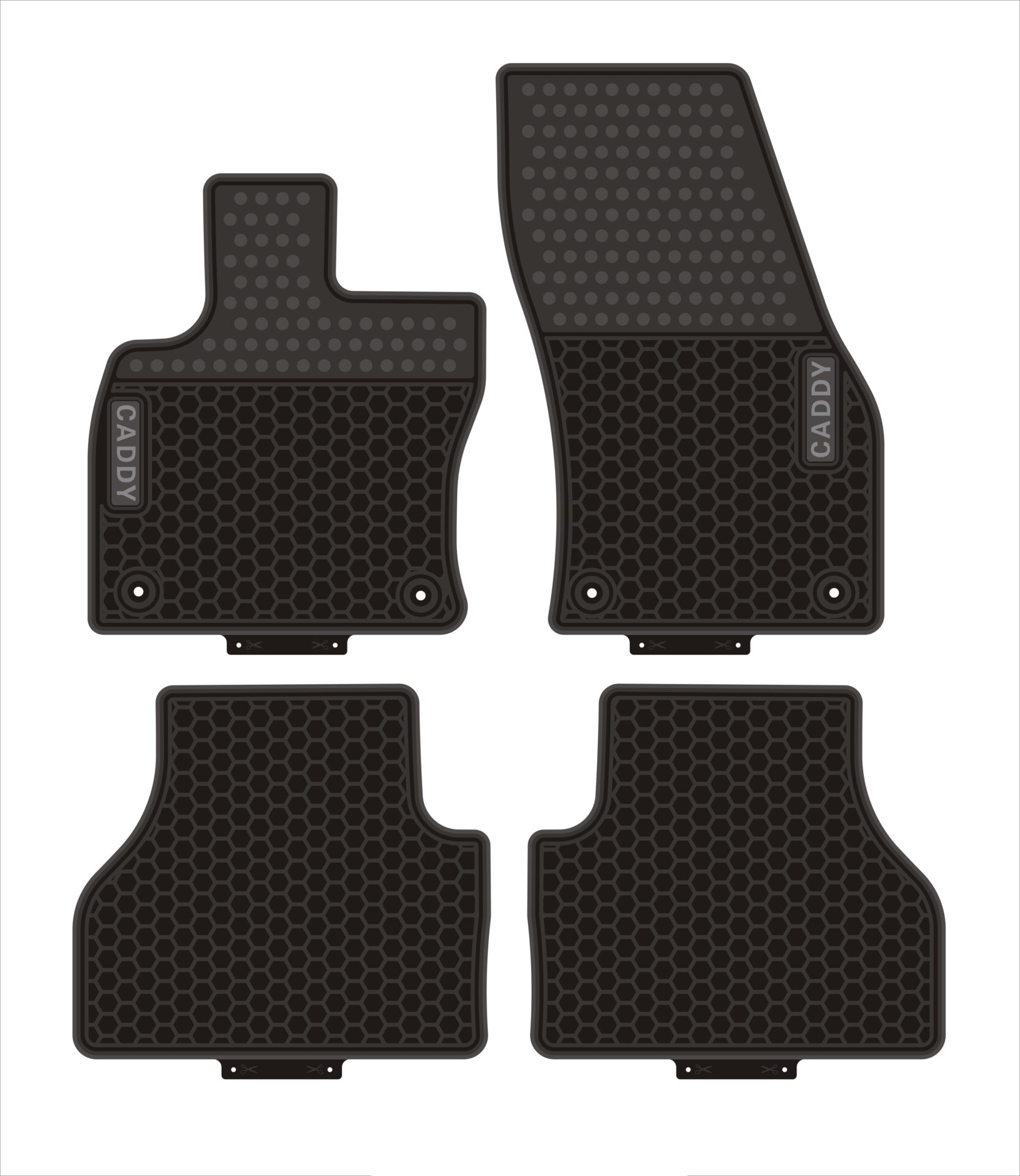 Patosnice gumene VW Caddy 2021-