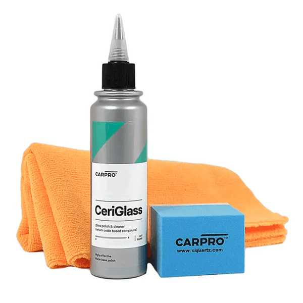 CarPro CeriGlass Polish Kit 150 ml – Profesionalni set za poliranje stakla i uklanjanje ogrebotina