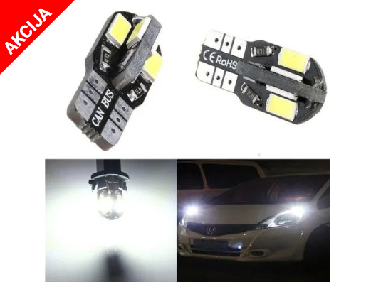 Led sijalica ubodna Canbus (2 kom) T10 8SMD