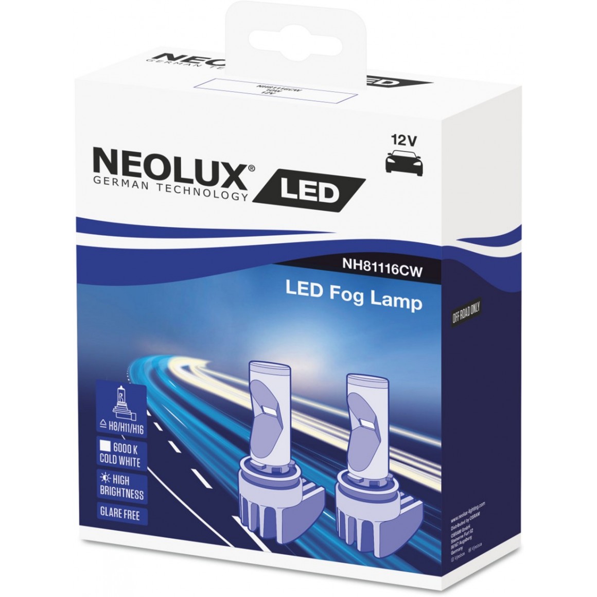 Neolux led sijalice H8/H11/H16 par